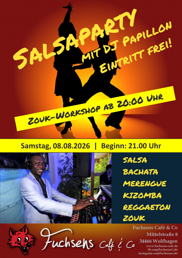 Salsa-Party 08.08.2026